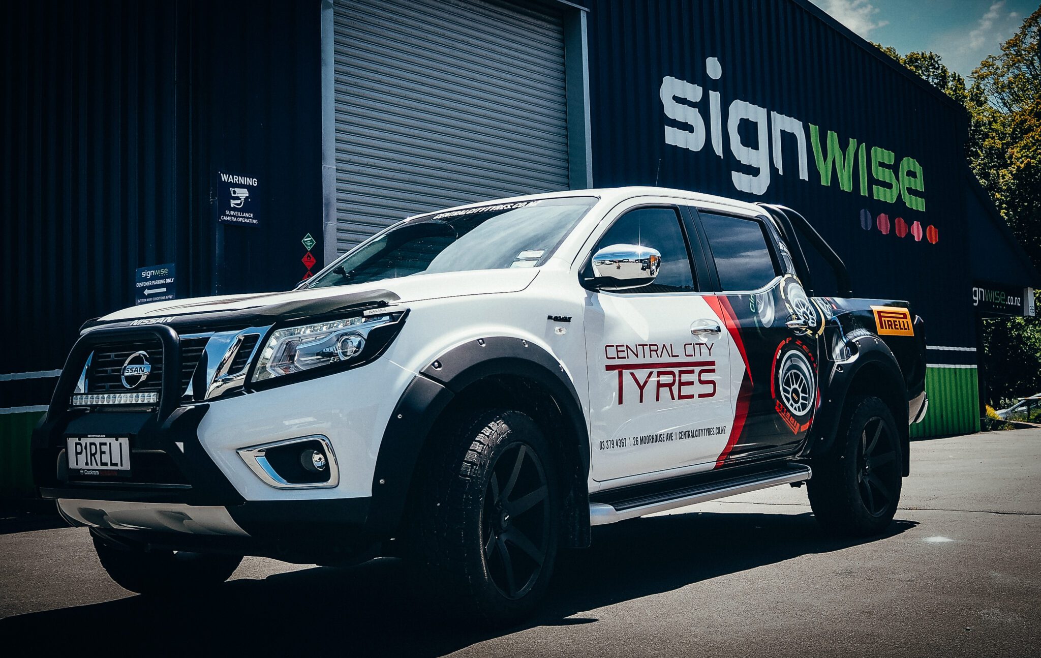 Central City Tyres Ute Graphics