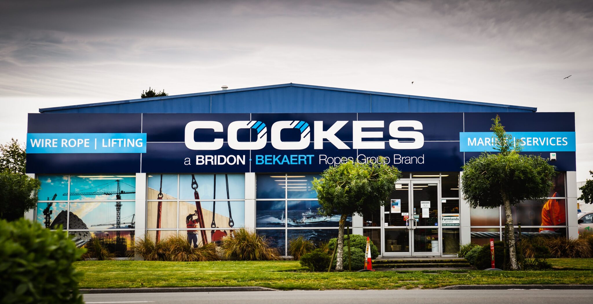 Cookes Building Signage