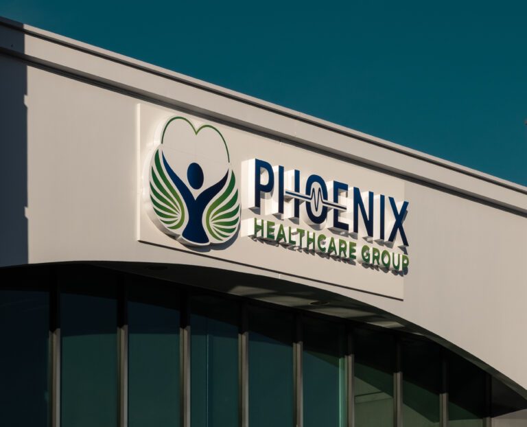 Building Signage Phoenix Healthcare